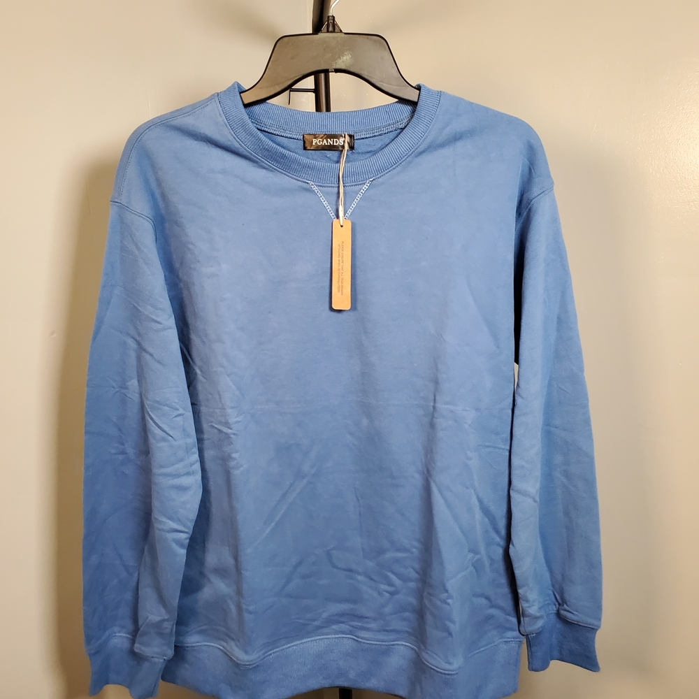 Blue Crewneck Sweatshirt